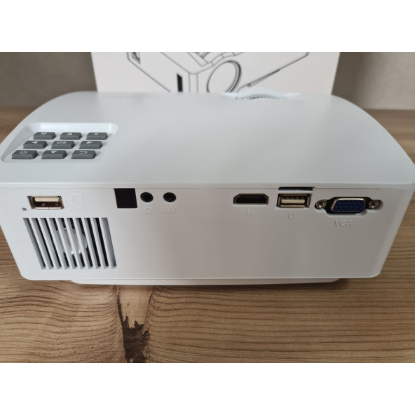 BLUECAT AT8 2500 LÜMEN WİFİLİ TAŞINABİLİR PROJEKSİYON CİHAZI - 4
