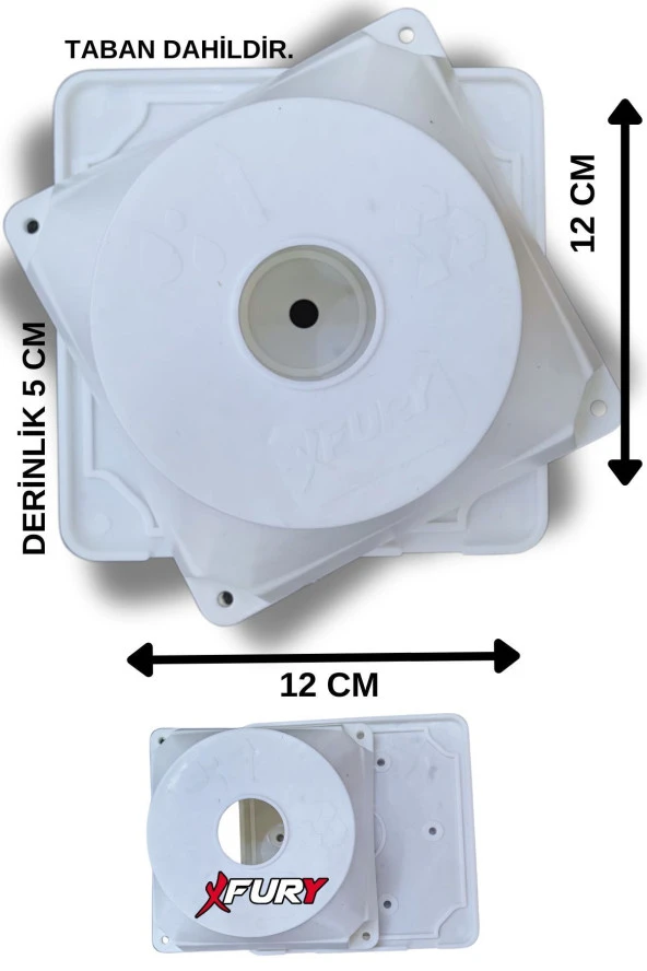 FURY 500 lü - Kamera Montaj Buatı ve Alt Kapağı - Resim 3