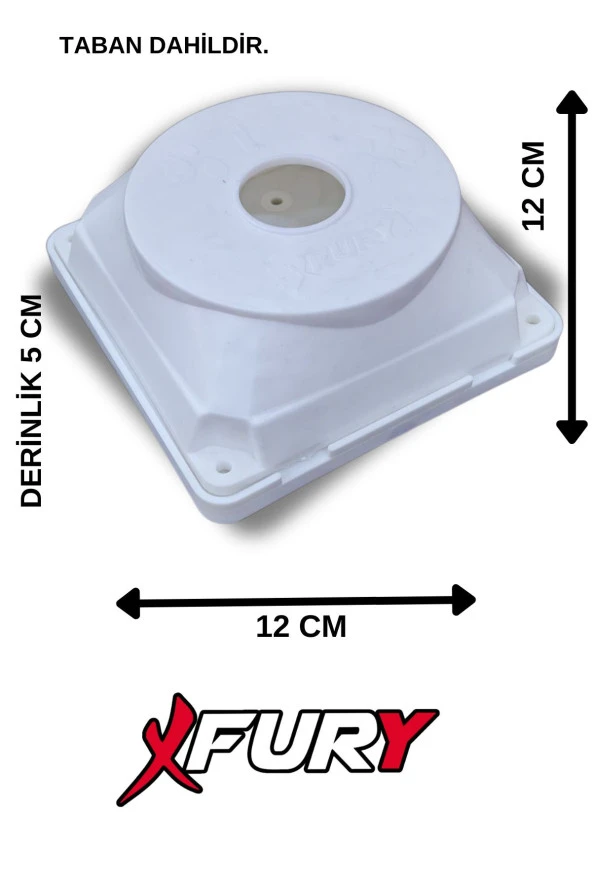 FURY 20 li - Beyaz Kamera Buatı Taban Dahil - 5