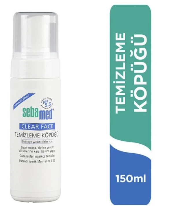 Sebamed Clear Face Yüz Temizleme Köpüğü 150ml