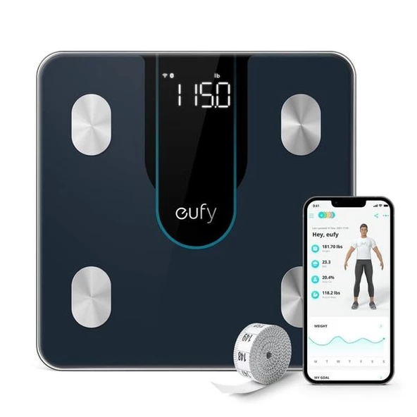 Anker Eufy T9146H11 Smart Scale C1 Yağ Ölçerli Baskül