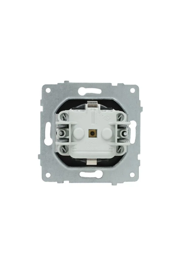 OVİVO GRANO FÜME  TOPRAKLI PRİZ+ TOPRAKLI PRİZ+İKİLİ ÇERÇEVE SET - Resim 3