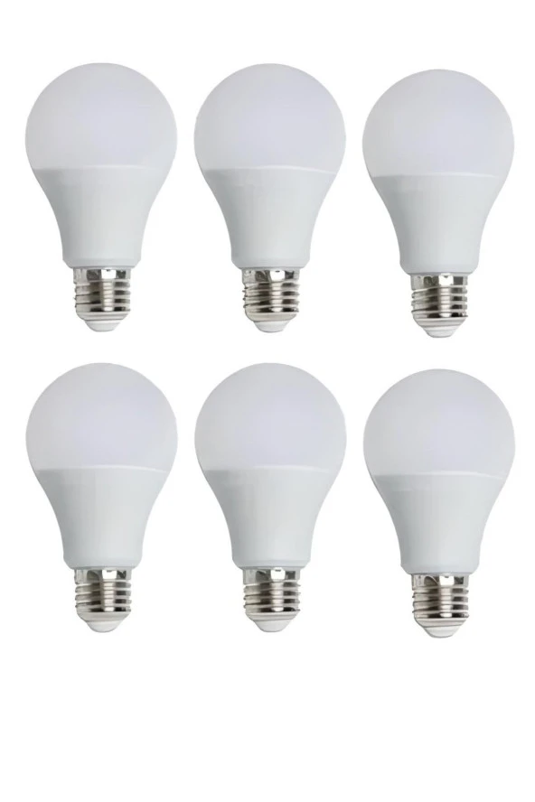 E 27 Duy Uyumlu Beyaz Led Ampül Ct4277 9w 6 Adet