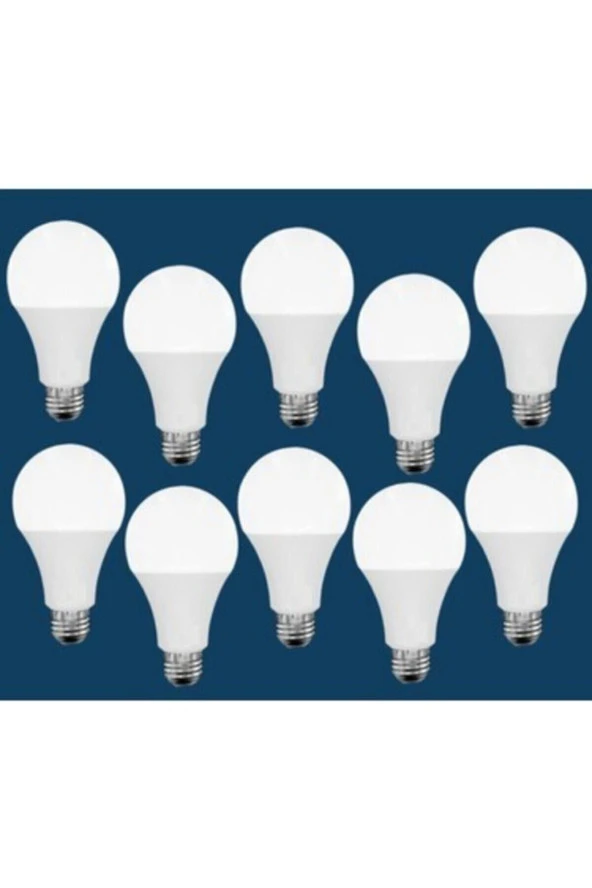 9w Led Ampul 10adet 6400k Beyaz Işık