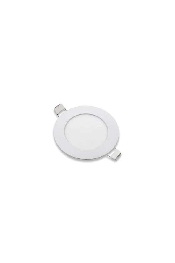 Ultra Ince 6w Slim Sıva Altı Yuvarlak Led Panel Spot Yüksek Lümen 6500k Beyaz Işık - 2
