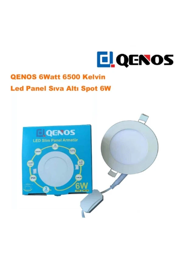10 Lü Paket Marka  6 Watt 6500 K Led Panel Sıva Altı Spot Armatür delik Çapı - 3
