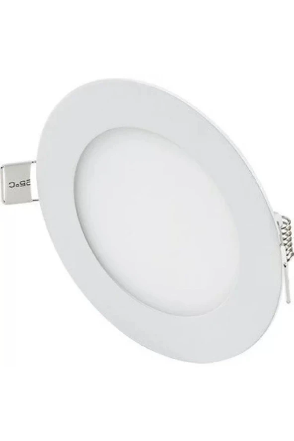 Ct-5145 6w Led Panel Armatür Beyaz Işık(DELİK ÇAPI : 10,5CM)