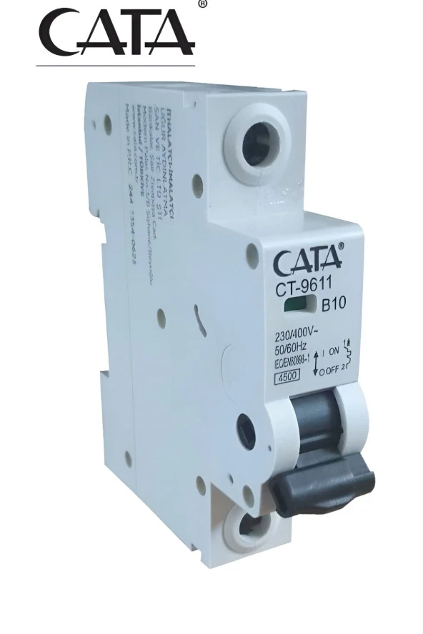 CT-9611 10 AMPER B TİPİ V OTOMAT SİGORTA