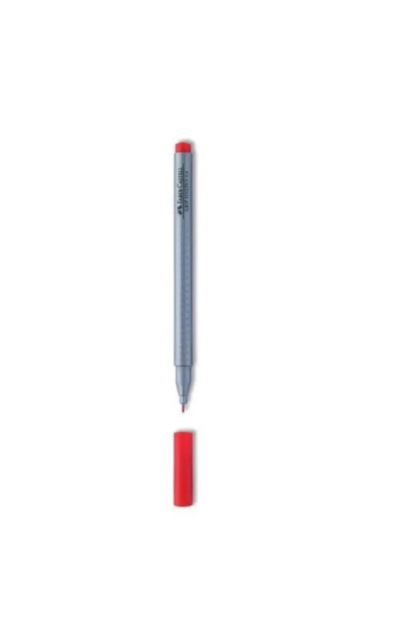 Faber Castell Finepen Kalem Grip 0.4 Mm Kırmızı  5020151621000 - 1