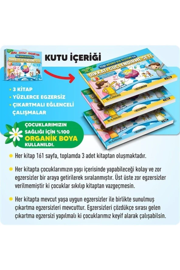 Adeda Dikkati Güçlendirme Seti 2 Yaş - Resim 3