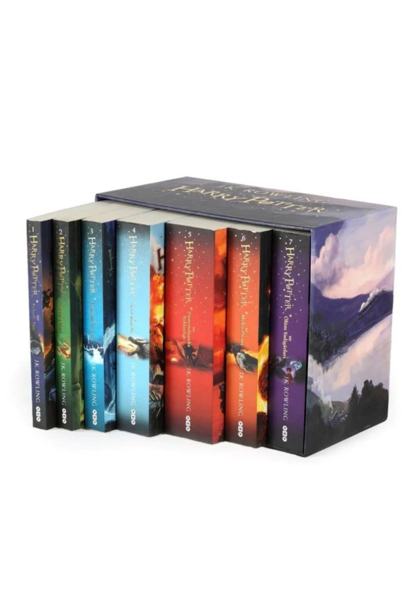 Harry Potter 7 Kitap Set Takım Özel Kutulu Set