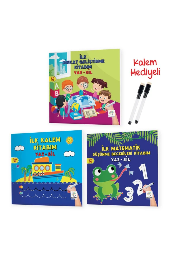 2-4 Yaş Mucit Karınca Serisi Yaz-sil Kitaplar