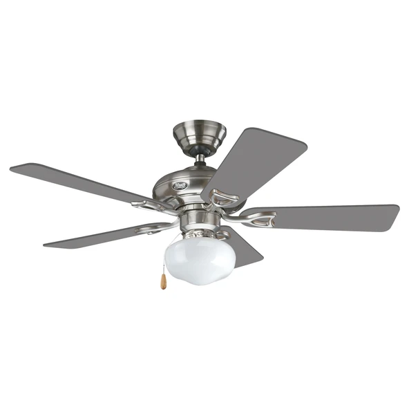 Hunter Fan - Seville Fırçalanmış Nikel - 112 Cm. Aydınlatmalı Tavan Vantilatörü - Resim 2