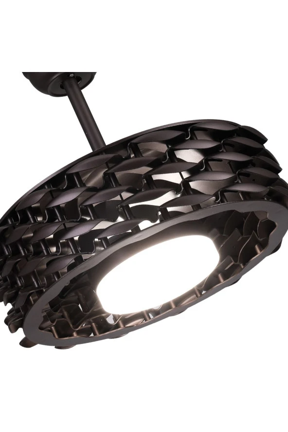 Breeze - Bodrum DC Motor - 58 Cm. Led Aydınlatmalı Ve Uzaktan Kumandalı Tavan Vantilatörü - 2