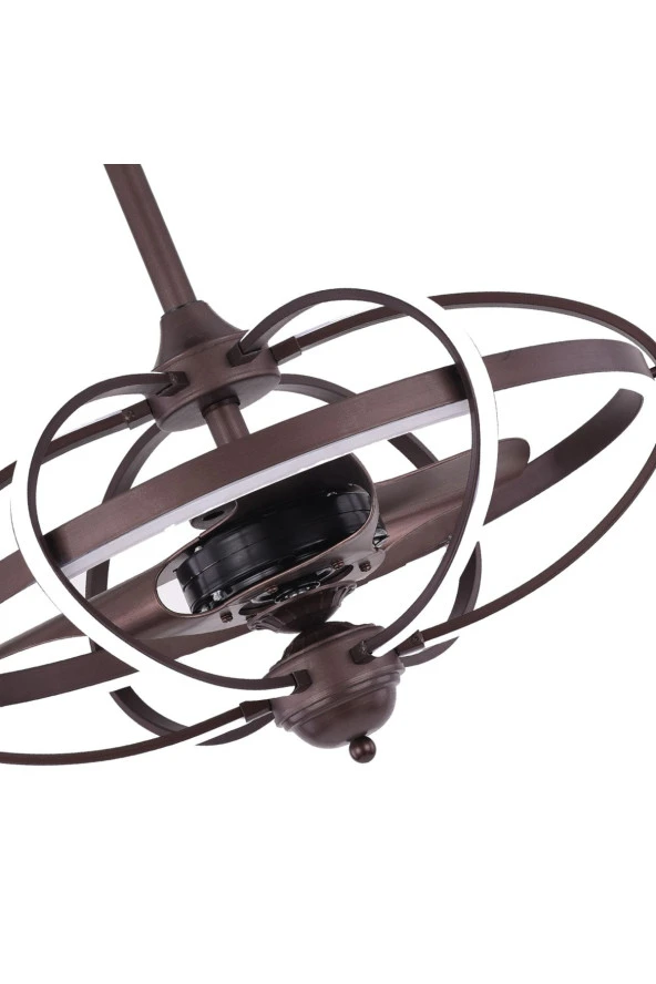 Breeze - Ayvalık DC Motor - 56 Cm. Led Aydınlatmalı Ve Uzaktan Kumandalı Tavan Vantilatörü - 3