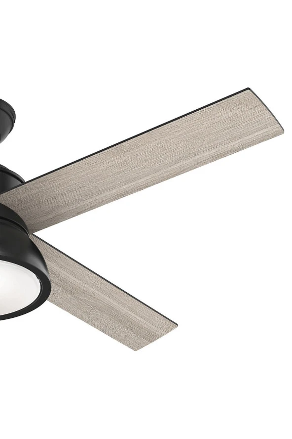 Hunter Fan - Hunter - Loki Mat Siyah - 132 Cm. Aydınlatmalı ve Uzaktan Kumandalı Tavan Vantilatörü - Resim 3