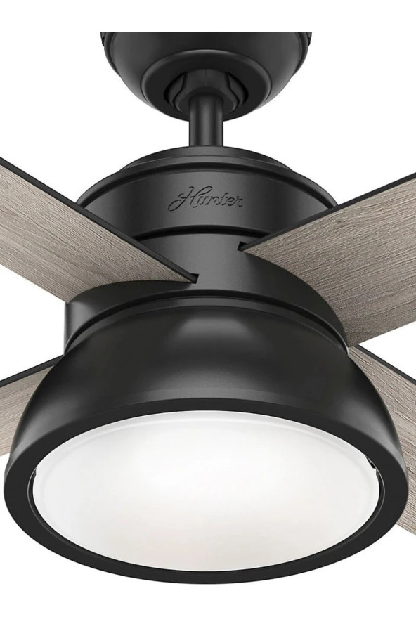 Hunter Fan - Hunter - Loki Mat Siyah - 132 Cm. Aydınlatmalı ve Uzaktan Kumandalı Tavan Vantilatörü - Resim 4