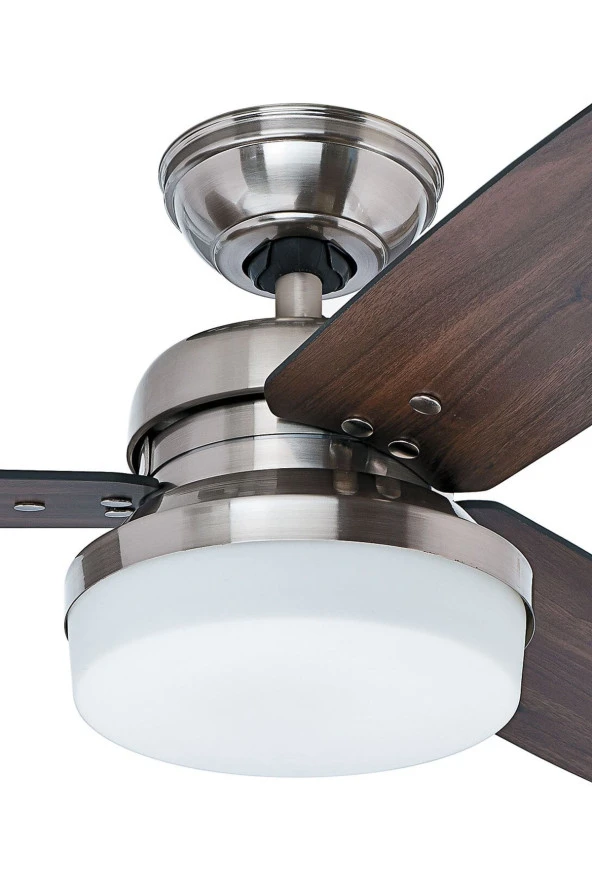 Hunter Fan - Galileo Fırçalanmış Nikel - 122 Cm. Aydınlatmalı ve Uzaktan KumandalıTavan Vantilatörü - 2
