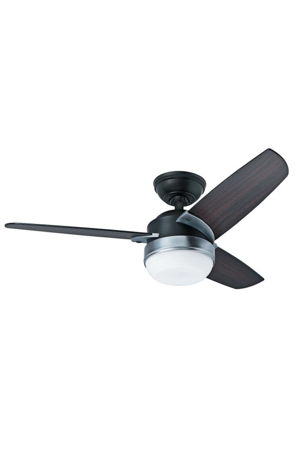 Hunter Fan - Nova Mat Siyah - 107 Cm. Aydınlatmalı ve Uzaktan Kumandalı Tavan Vantilatörü