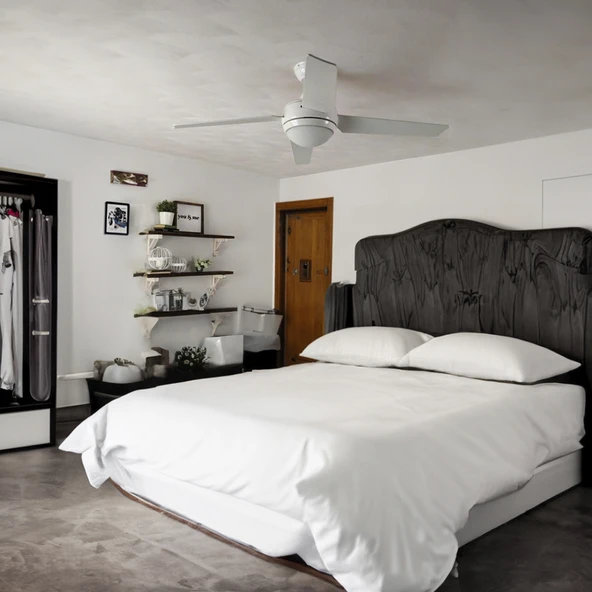 Hunter Fan - New Sonic Beyaz - 132 Cm. Aydınlatmalı ve Uzaktan Kumandalı Tavan Vantilatörü - 5