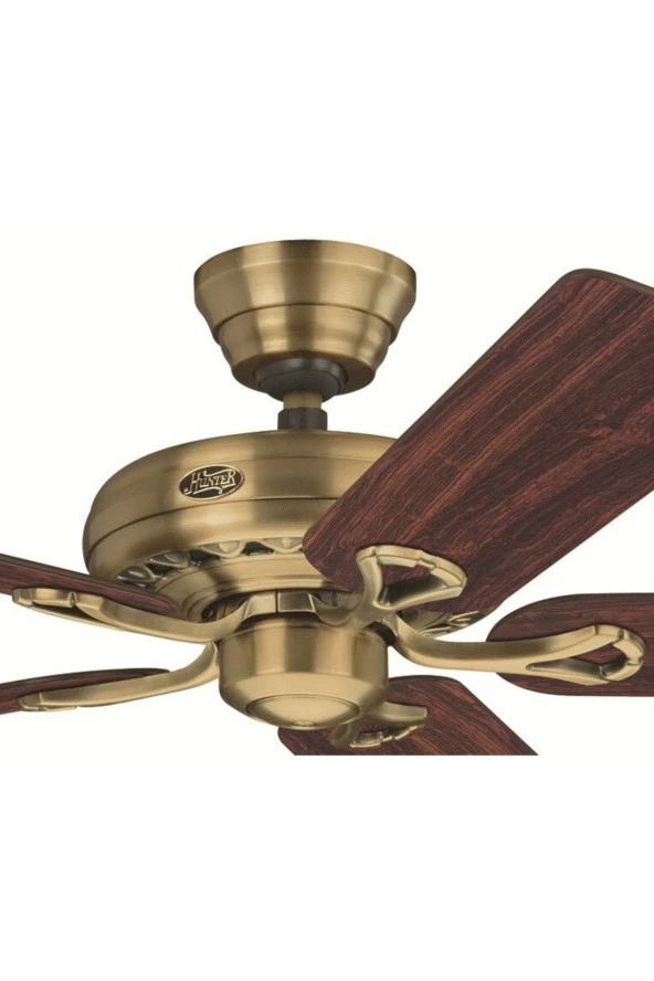 Hunter Fan - Savoy Antik Pirinç - 132 Cm. Tavan Vantilatörü - 2