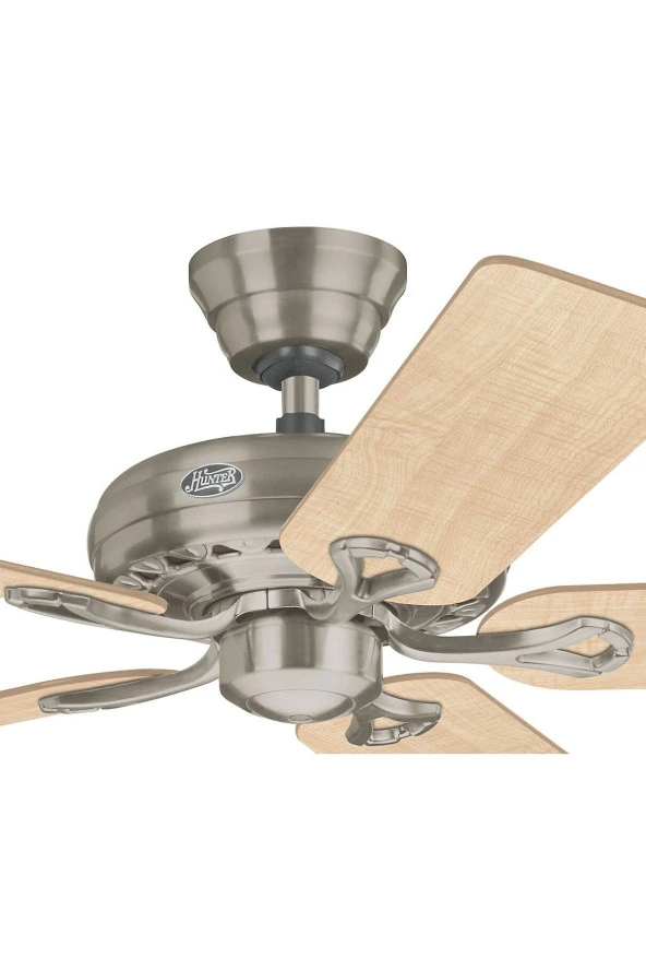 Hunter Fan - Savoy Fırçalanmış Nikel - 132 Cm. Tavan Vantilatörü - Resim 2