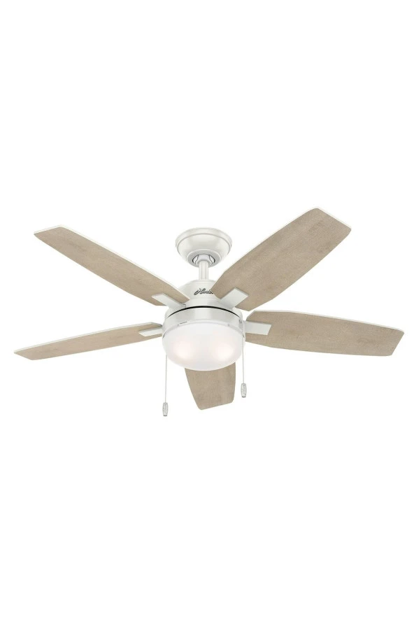 Hunter Fan - Arcot Taze Beyaz - 117 Cm. Aydınlatmalı Tavan Vantilatörü - 2