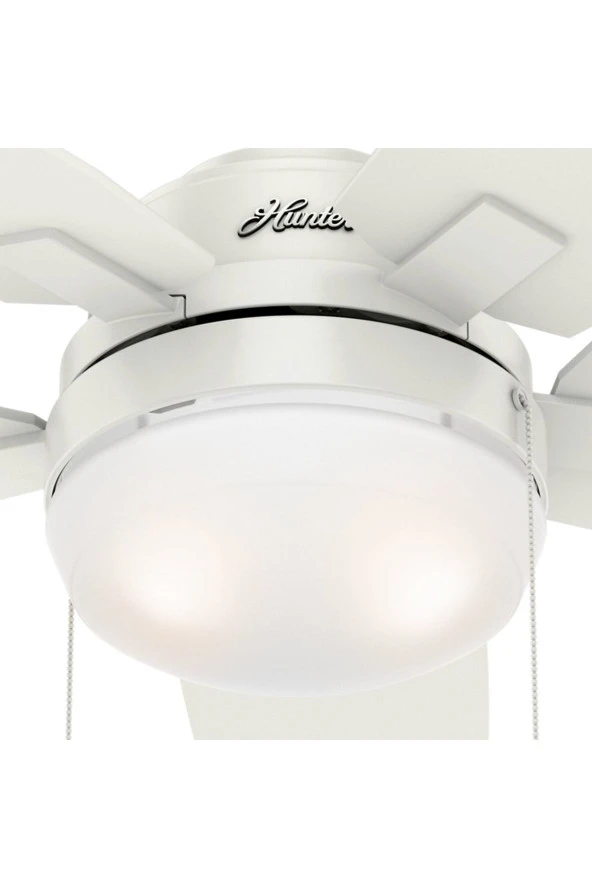 Hunter Fan - Arcot Taze Beyaz - 117 Cm. Aydınlatmalı Tavan Vantilatörü - 4