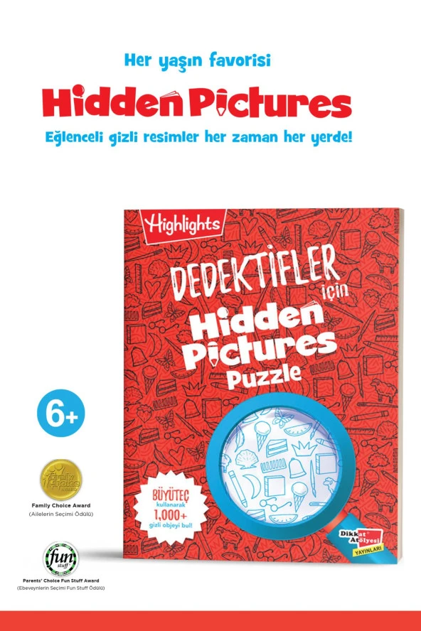 Highlihts Dedektifler Için Hidden Pictures Puzzle  Kolektif