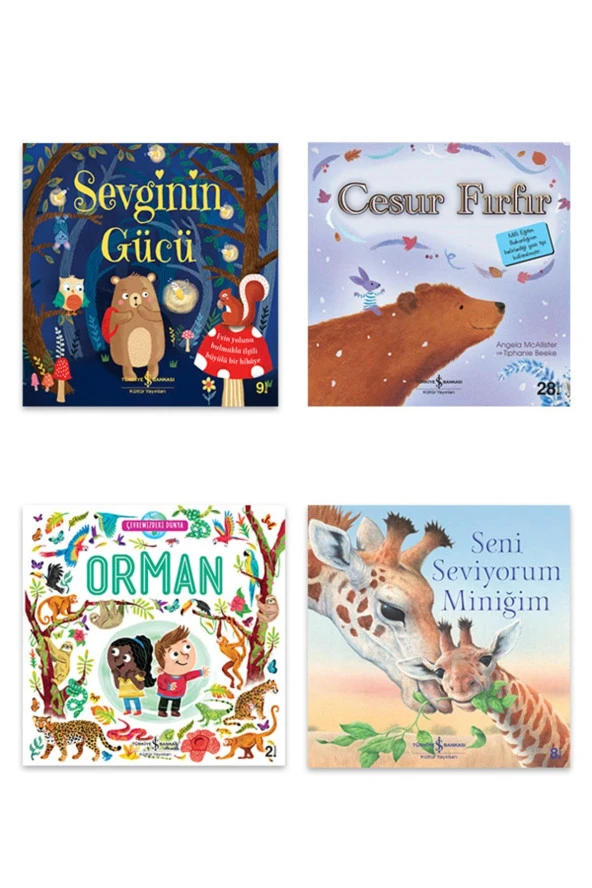 En Çok Tercih Edilen Hikayeler Sevginin Gücü - Seni Seviyorum Miniğim - Orman - Cesur Fırfır ürün görseli 1