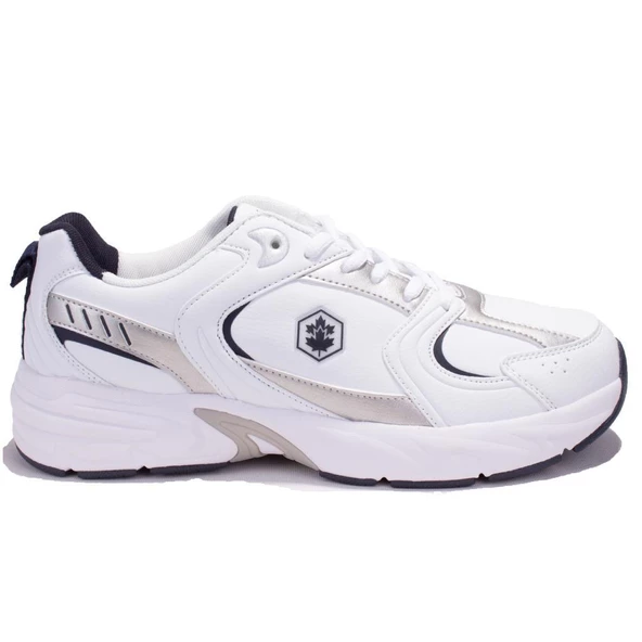 Lumberjack Pol Pu Beyaz Lacivert Ortopedik Günlük  Erkek Spor Ayakkabı - Resim 2