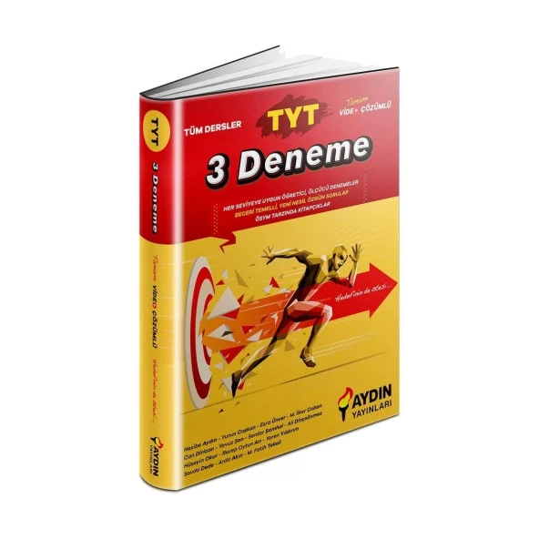 AYDIN YAYINLARI TYT FASİKÜL DENEME 3 LÜ ürün görseli