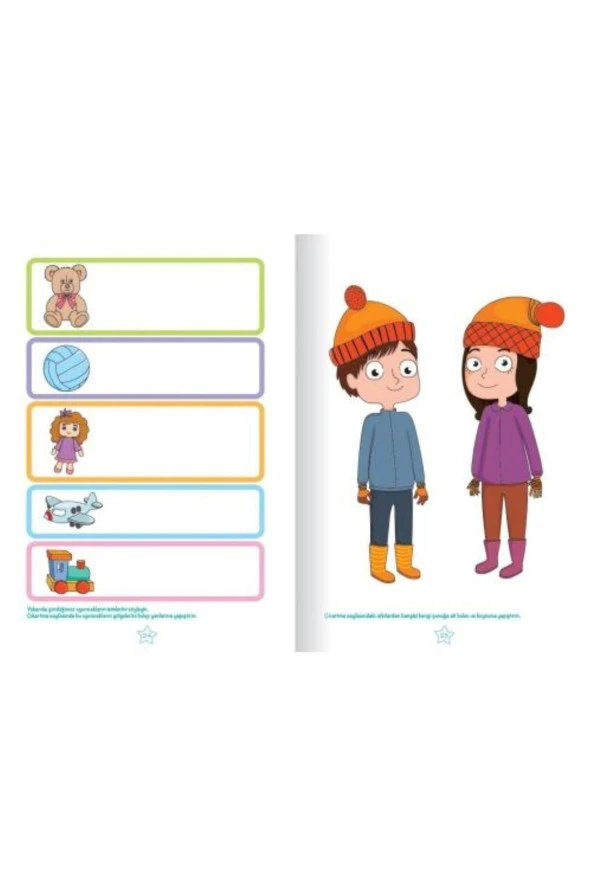 2 Yaş Etkinliklerle Dikkat Geliştirme Çıkartmalı Eolo Yayınları - 2