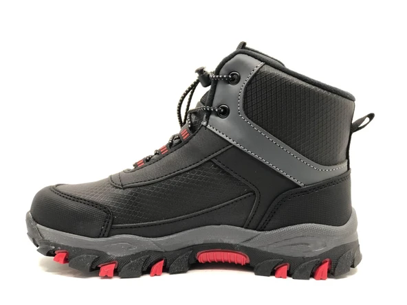 Cool Alfa Kauçuk Taban Kaymaz SoftShell Outdoor Çocuk Bot - Resim 10