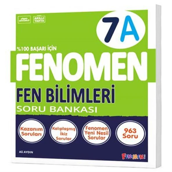 7 FEN BİLİMLERİ SORU BANKASI (A)