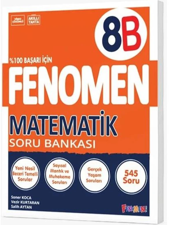 8 MATEMATİK SORU BANKASI (B)