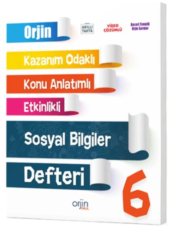 6 SOSYAL BİLGİLER DEFTERİ