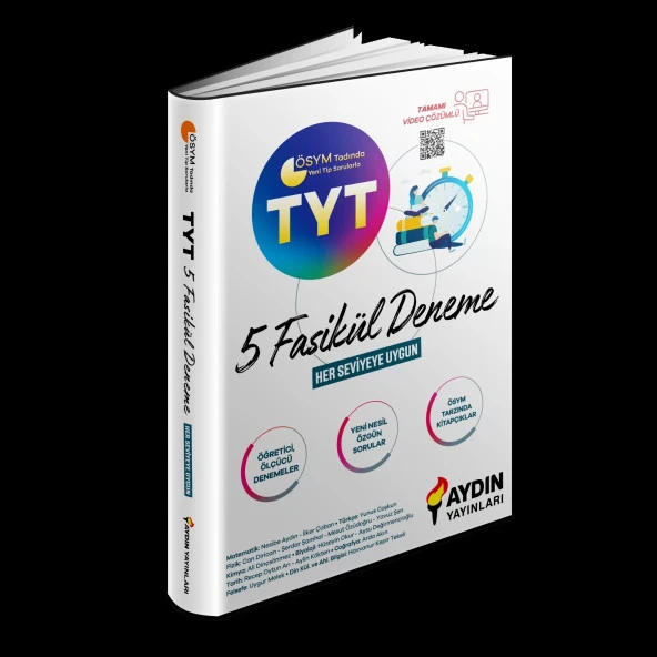 AYDIN YAYINLARI TYT 5 Fasikül Deneme