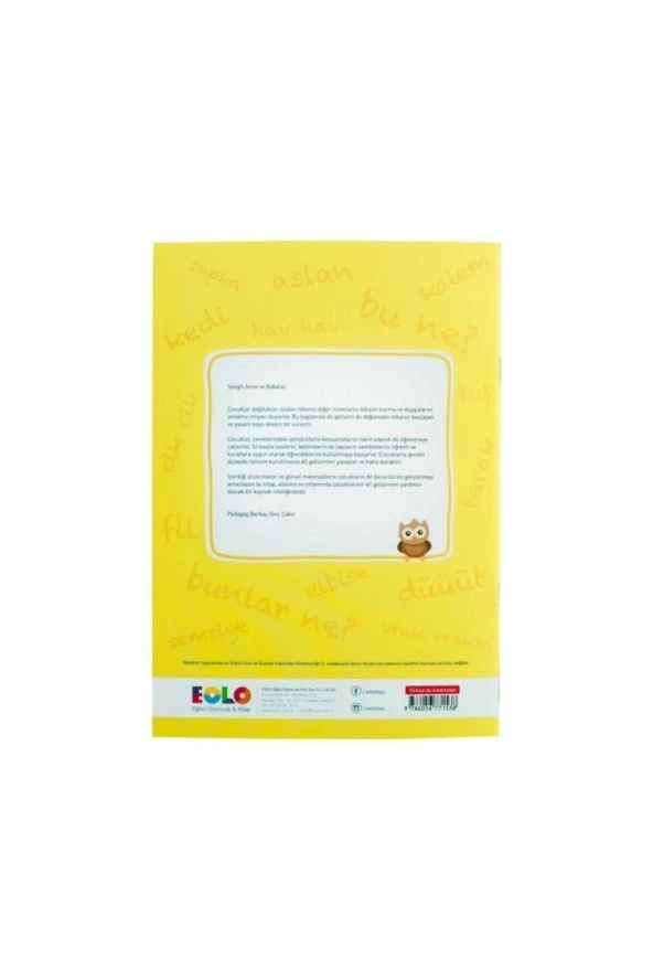 Talk Time Konuşma Zamanı 2 Yaş - 2