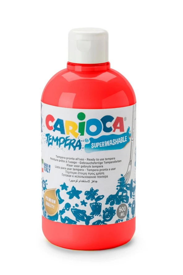 Yıkanabilir Sulu Boya Seti 3 Renk  500 ml - 4