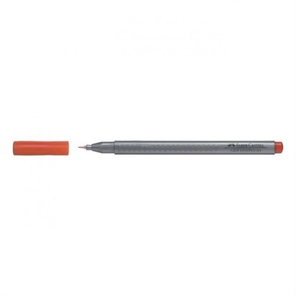 Faber Castell Finepen Kalem Grip 0.4 Mm Turuncu 5020151615000