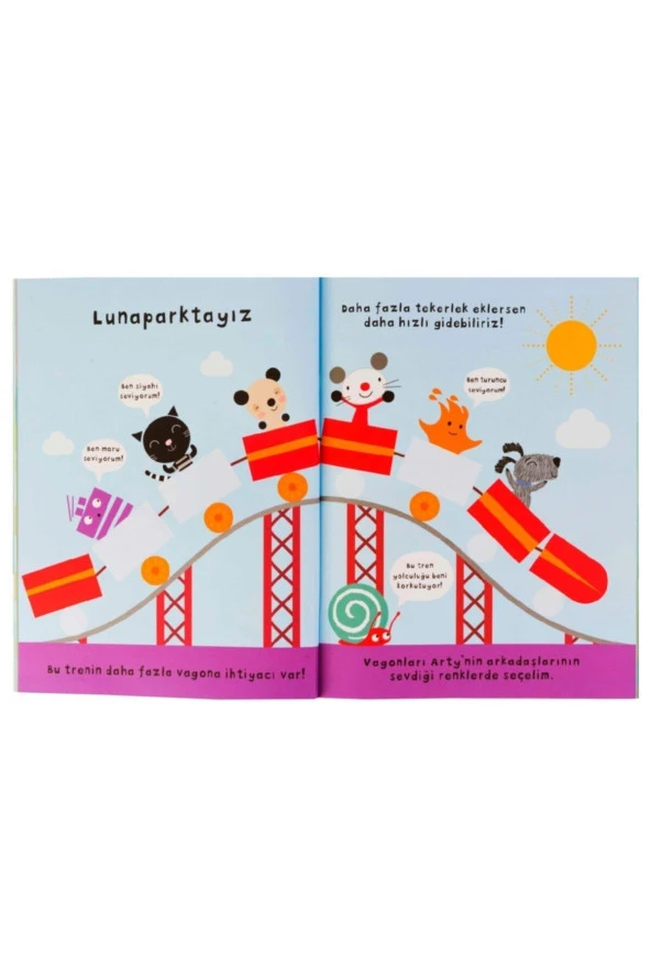 Okul Öncesi Etkinlik Seti - Arty Mouse 6 Kitap - 6