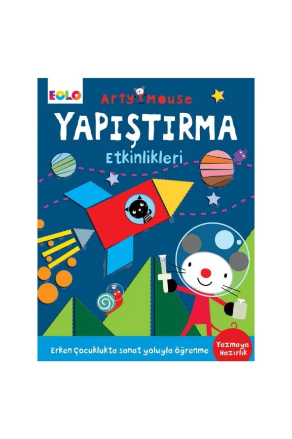 Okul Öncesi Yapıştırma Etkinlikleri - Arty Mouse