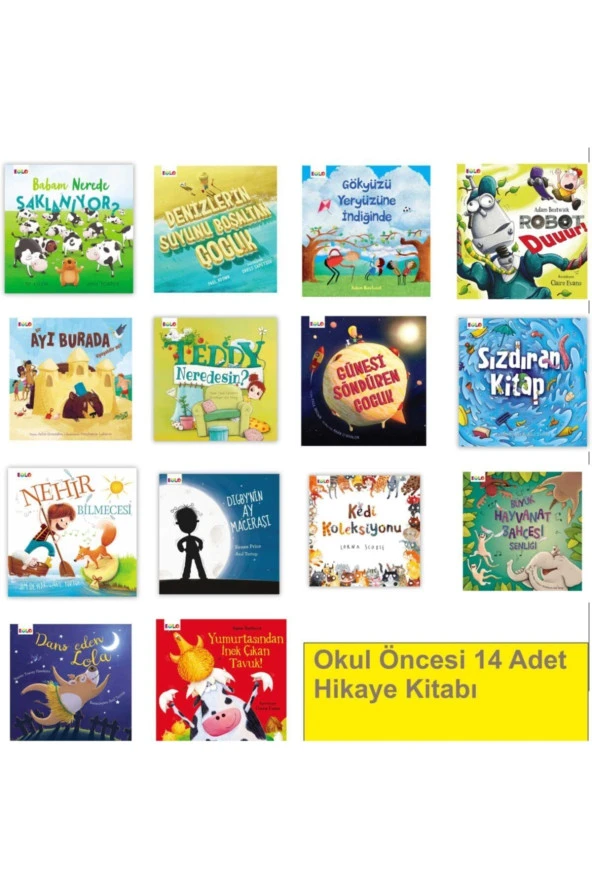 Okul Öncesi Hikaye Kitap Seti 14 Kitap - 2