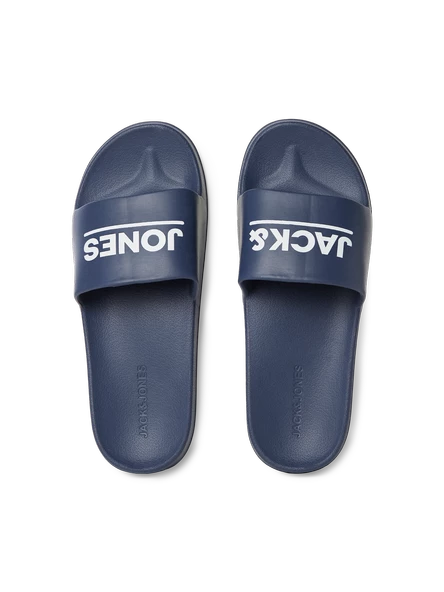 JACK JONES Yazılı Erkek Günlük Terlik 12236477 - Resim 2