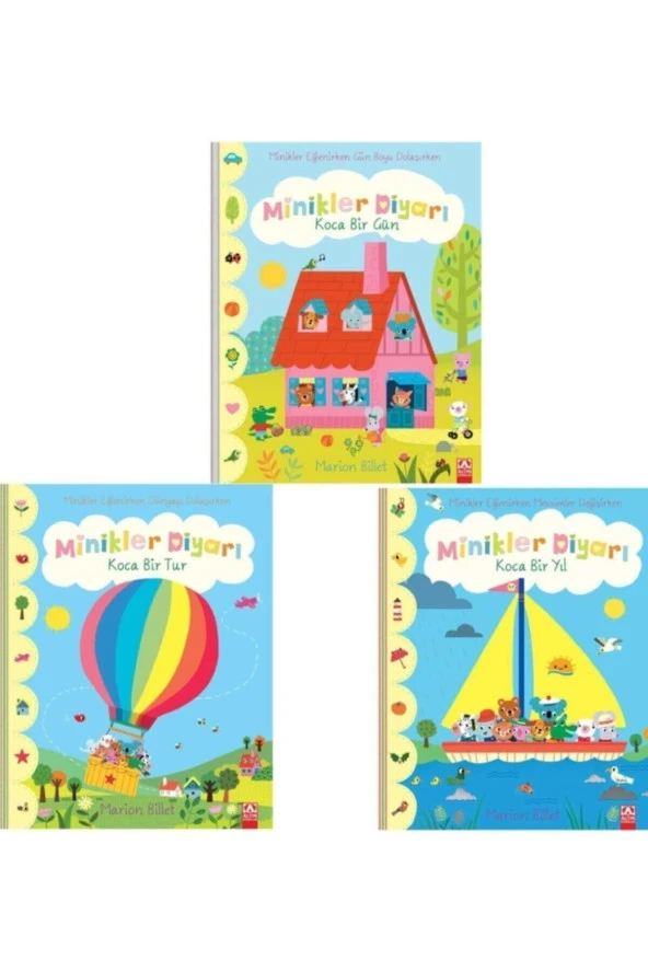 Minikler Diyarı 3 Lü Set