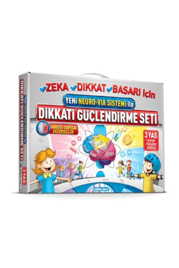 Dikkati Güçlendirme Seti Anasınıfı – 3 Yaş