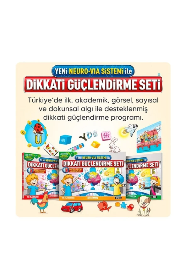 Dikkati Güçlendirme Seti Anasınıfı – 3 Yaş - 2