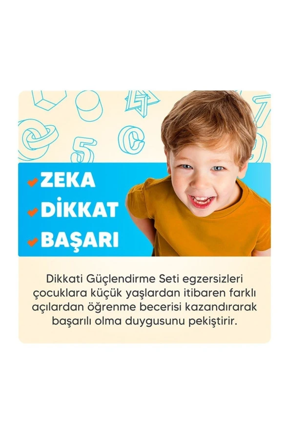 Dikkati Güçlendirme Seti Anasınıfı – 3 Yaş - 4