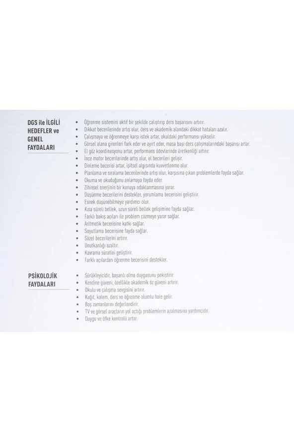 Dikkati Güçlendirme Seti Anasınıfı – 3 Yaş - 8